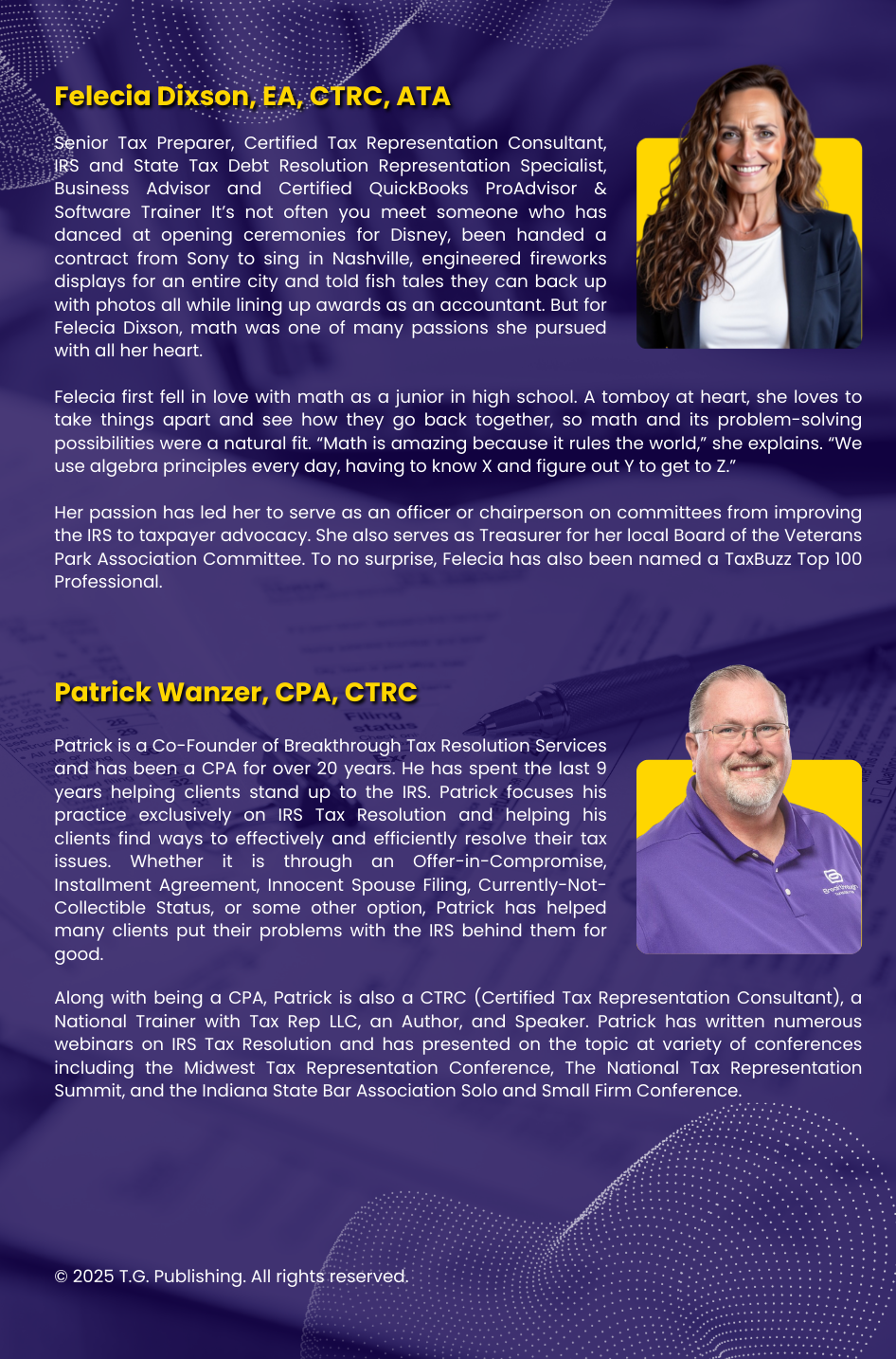 Drop the P: How To From Tax Prep To Tax Rep